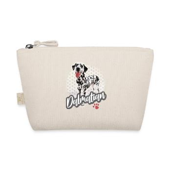 Design vintage de chiens portraits dalmatiens - Trousse biologique - nature - Devant