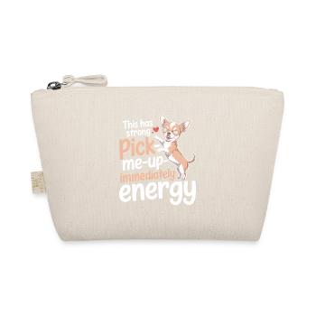 Lift up immediately | Chihuahua Good Mood - Organic Pouch - nature - Front