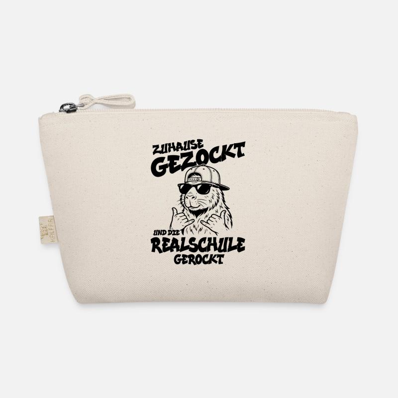 Zuhause gezockt Realschule gerockt Schulabschluss Bio-Täschchen