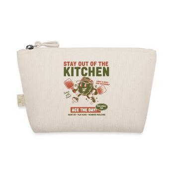 Pickleball Funny Player Pickle Ball Stay Out Of - Organic Pouch - nature - Front