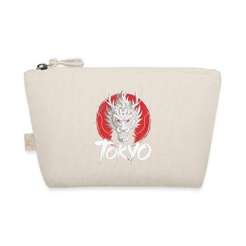 Tokyo Dragon T-Shirt Japan Drache Samurai Style - Organic Pouch - nature - Front