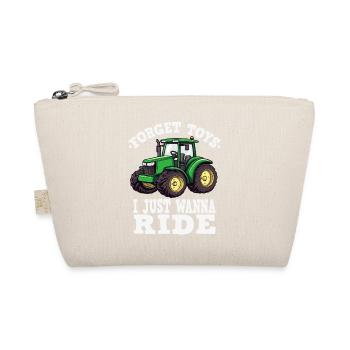 I want to drive a tractor - Organic Pouch - nature - Front