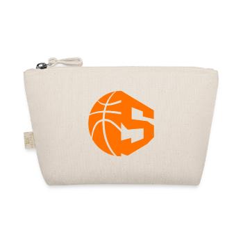 NR. 5 BASKETBALL NUMMER 5 BASKETBALL 5. GEBURTSTAG - Bio-Täschchen - Natur - Vorne