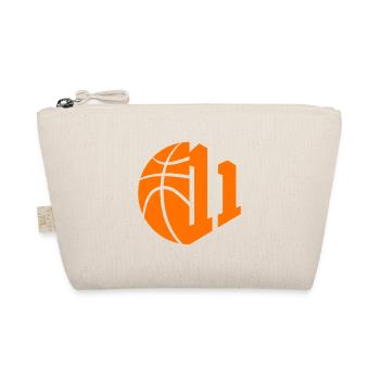 NUMMER 11 BASKETBALL 11. GEBURTSTAG - Bio-Täschchen - Natur - Vorne