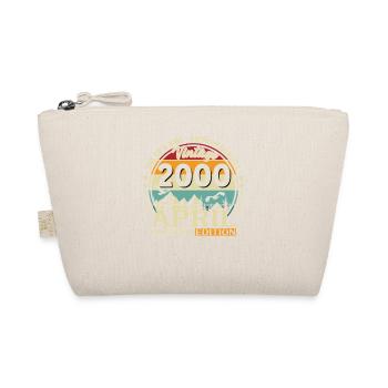 26th Birthday Gift Husband Original April 2000 - Organic Pouch - nature - Front