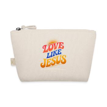 T-shirt Jésus : Amour comme Jésus Cadeau chrétien - Trousse biologique - nature - Devant