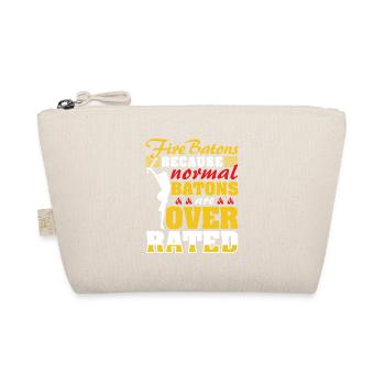 Dancing Vortex Dance School Fire Stick Dancer - Organic Pouch - nature - Front