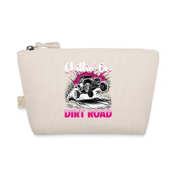 UTV Off Road Girl Woman 4 Wheeler Side by side - Bio-Täschchen - Natur - Vorne