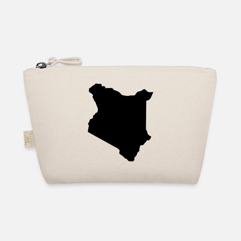 Kenya map Organic Pouch