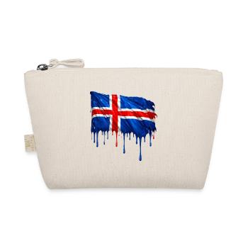 Drapeau islandais couleur colorée - Trousse biologique - nature - Devant