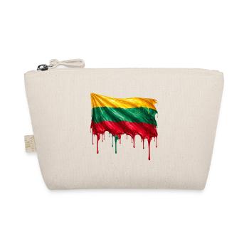 Drapeau lituanien couleur - Trousse biologique - nature - Devant