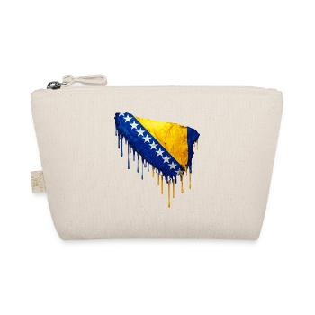 Drapeau de Bosnie-Herzégovine couleur - Trousse biologique - nature - Devant