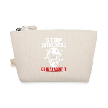 Gardien de but de hockey Cadeau de but Vie de gardien de hockey - Trousse biologique - nature - Devant