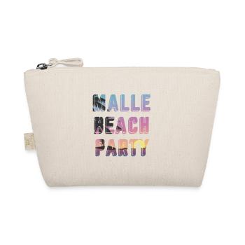Malle Beach Party Sunset - Organic Pouch - nature - Front