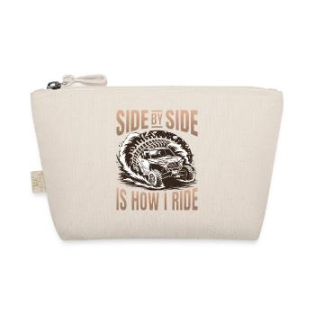 UTV Off Road Boy Men 4 Wheeler Side by side - Organic Pouch - nature - Front