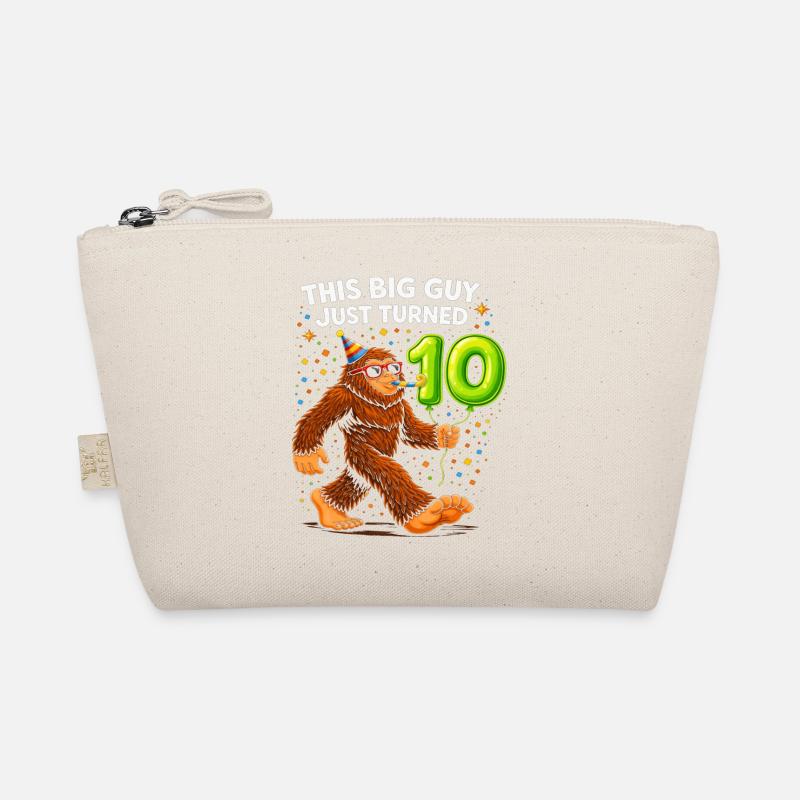 Big Sasquatch Birthday 10 Organic Pouch
