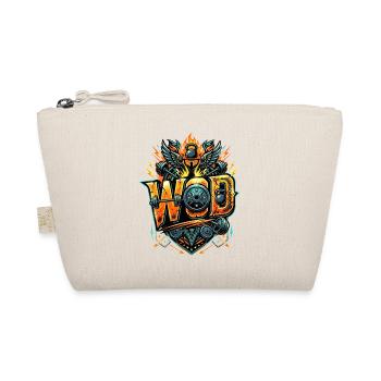 WOD Fitness Bodybuilding Workout Cross-Sport Gym - Bio-Täschchen - Natur - Vorne