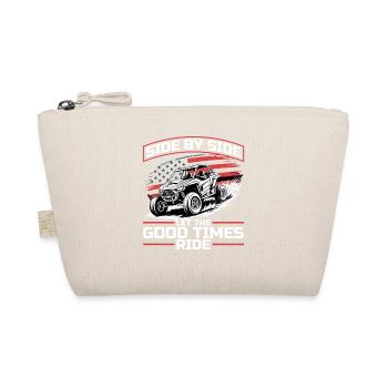 UTV Off Road Boy Men 4 Wheeler Side by side - Bio-Täschchen - Natur - Vorne