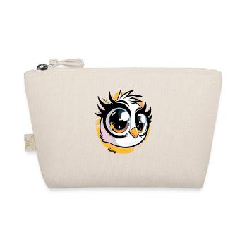 Kawaii Bird Head Pop - Organic Pouch - nature - Front