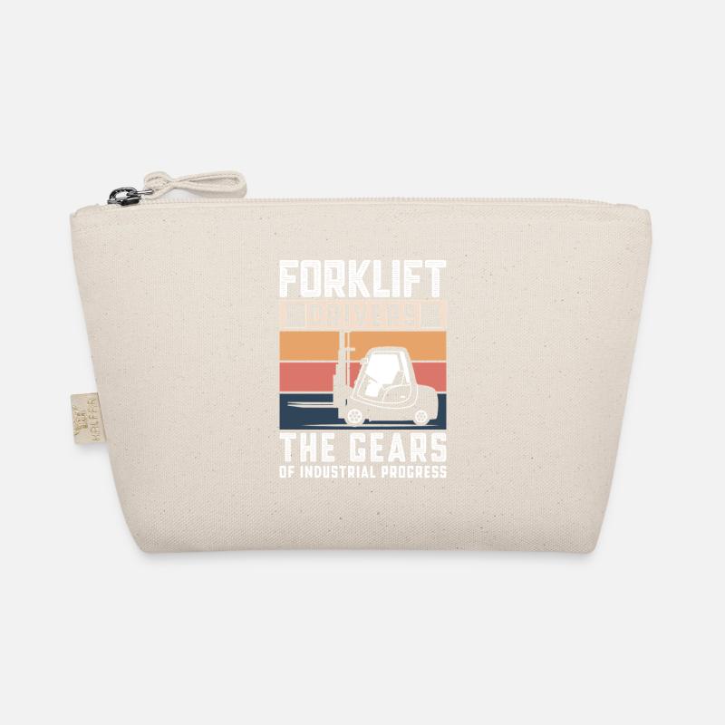 Staplerfahrer Englisch Spruch Stapler Bio-Täschchen