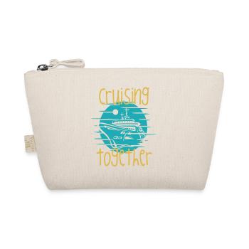 Cruising Together Boat Graphic - Organic Pouch - nature - Front