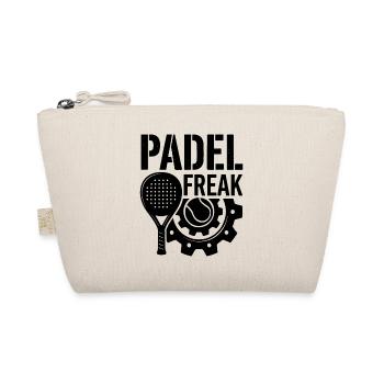 Padel Freak Sport Enthusiasm Performance - Organic Pouch - nature - Front
