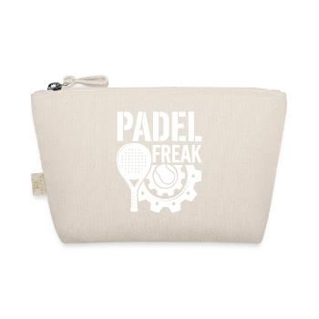 Padel Freak Sport Enthusiasm Performance - Organic Pouch - nature - Front
