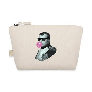 Napoleon with chewing gum and sunglasses - Organic Pouch - nature - Front