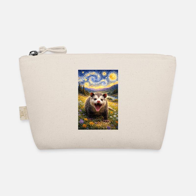 Opossum Starry Night Organic Pouch