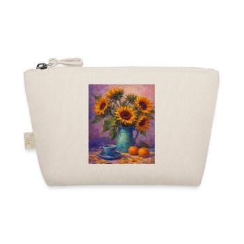 Yellow Sunflowers Flowers Sunflower Graphics - Organic Pouch - nature - Front
