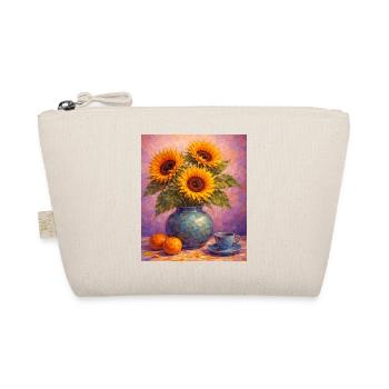 Yellow Sunflowers Flowers Sunflower Graphics - Organic Pouch - nature - Front