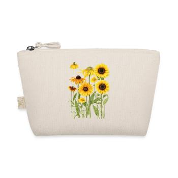 Yellow Sunflowers Flowers Sunflower Graphics - Organic Pouch - nature - Front