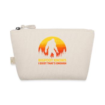 Bigfoot Sasquatch Yeti Cryptid Creatures Big Foot - Bio-Täschchen - Natur - Vorne