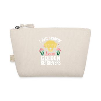 Love Golden Retrievers Graphic Tee - Organic Pouch - nature - Front