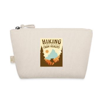 Hiking Bergsteigen Wandern Spruch - Bio-Täschchen - Natur - Vorne