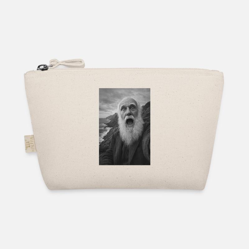 Charles Darwin Selfie Bio-Täschchen