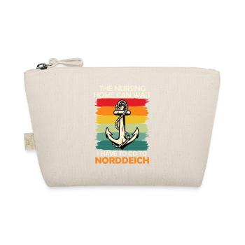 Grandpa RETIREMENT HOME CAN WAIT, I'M GOING TO NORDDEICH - Organic Pouch - nature - Front