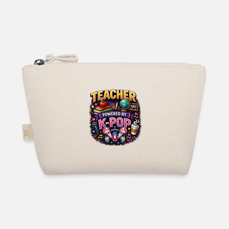 Teacher Powered By K-Pop Organic Pouch