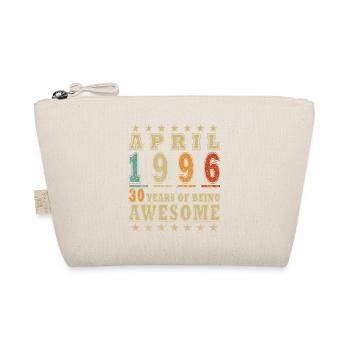 Cadeau d’anniversaire vintage d’avril 1996 - Trousse biologique - nature - Devant