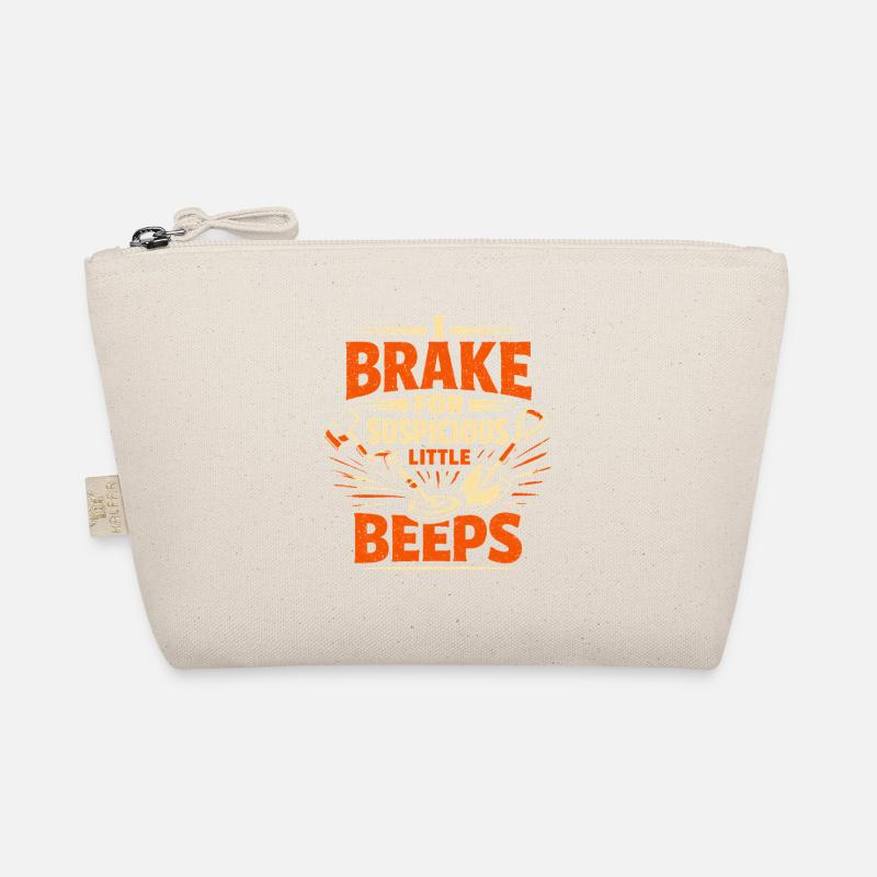 I brake for beeps | Probing Humor Organic Pouch