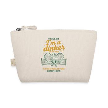 Joueur drôle de pickleball Je suis un Dinker Love - Trousse biologique - nature - Devant