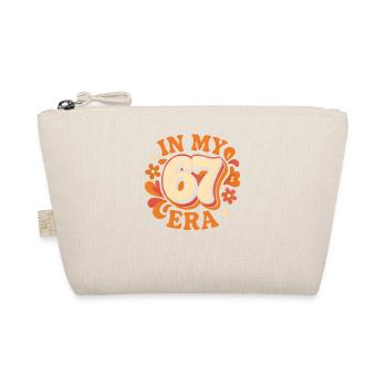 In My 67 Era Italian Brainrot Humor Birthday - Organic Pouch - nature - Front