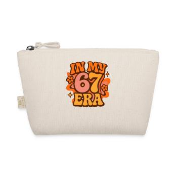 In My 67 Era Italian Brainrot Humor Birthday - Organic Pouch - nature - Front