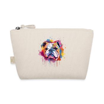 Portrait éclaboussé du Bulldog - Trousse biologique - nature - Devant