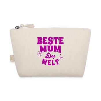 Lustiges Mama Oma Muttertag Geschenk Design Humor - Bio-Täschchen - Natur - Vorne
