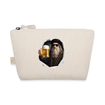 Léonard de Vinci avec bière et lunettes de soleil - Trousse biologique - nature - Devant