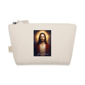 Jesus Christ Portrait - Organic Pouch - nature - Front