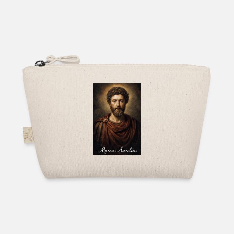 Marcus Aurelius Antique Portrait Organic Pouch