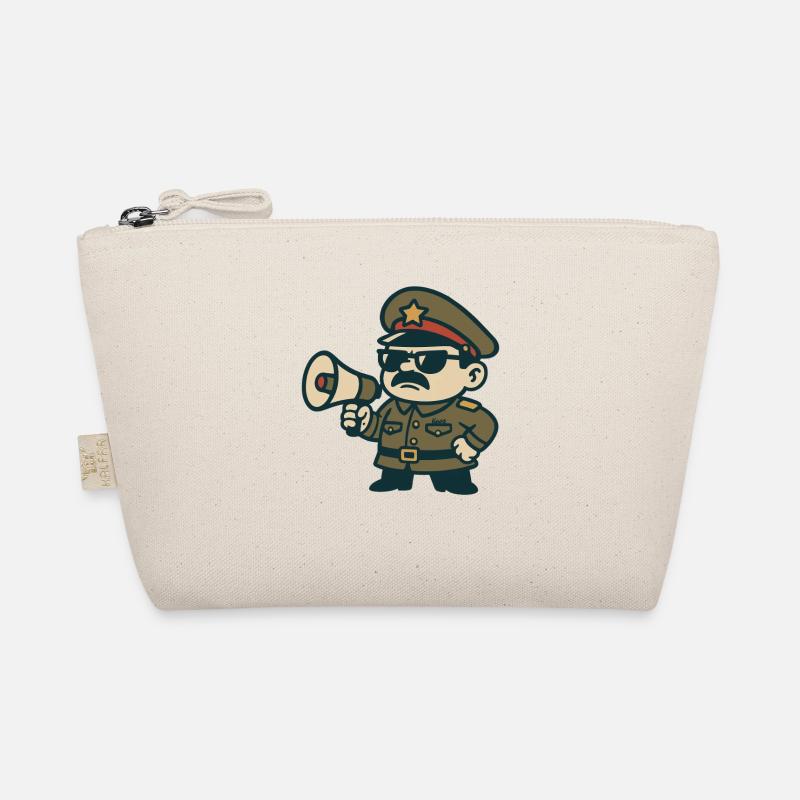 Retro-Sergeant-Megafon Bio-Täschchen
