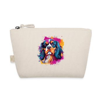 Cavalier King Charles Spaniel Dog - Bio-Täschchen - Natur - Vorne